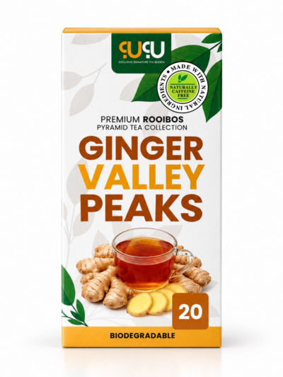 Ginger Valley Peaks – 20 Pyramid Tea Bags